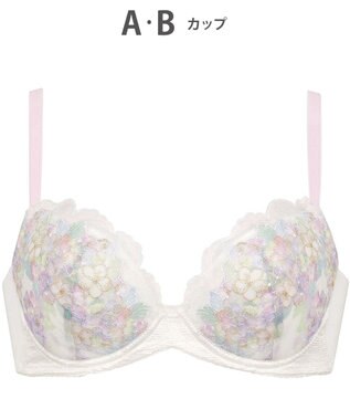 Wing ブラジャー 夏のブラストレスから解放 汗の不快感を軽減(カップ肌側・ワイヤーループ・バック) 背中すっきり 【ときはなつブラ】 KB2872 ウイング／ワコール アイボリー