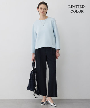 ICB 【先行予約・WEB限定カラーあり】ソフトダンボール スリットテール プルオーバー サックスグレー［WEB限定］