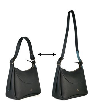 PELLE BORSA 2wayショルダー Reinette レネット 4787 ブラック