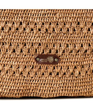 IBIZA ラフィア　2WAYバッグ エメラルドグリーン