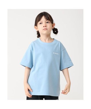 Columbia Columbia/ 【KIDS】スタックブルックグラフィックショートスリーブTシャツ /コロンビア Ripple Blue