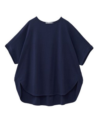 AMERICAN HOLIC 【接触冷感】スムースニュアンスロングプルオーバー Navy