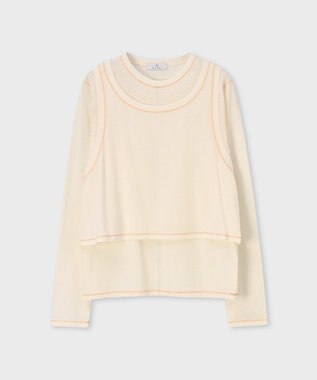 Paul Smith レイヤード シアー カットソー オフホワイト