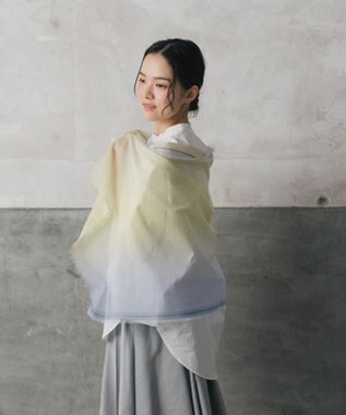 POLS 播州織 極細コットンストール Sサイズ イエロー