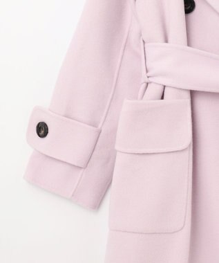 GRACE CONTINENTAL リバートレンチコート ピンク