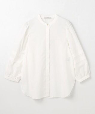 ANY 【接触冷感/UVカット/抗菌防臭/速乾】エニィファンクションタックスリーブブラウス ホワイト