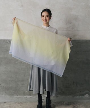 POLS 播州織 極細コットンストール Sサイズ イエロー