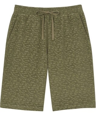 WACOAL MEN WEB限定　ルームウェア　半袖　ひざ上丈　綿混（本体）　前閉じ　/ブロス　GH3301 オリーブ