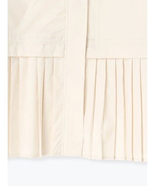 Te chichi 袖バルーンペプラムプリーツブルゾン ベージュ