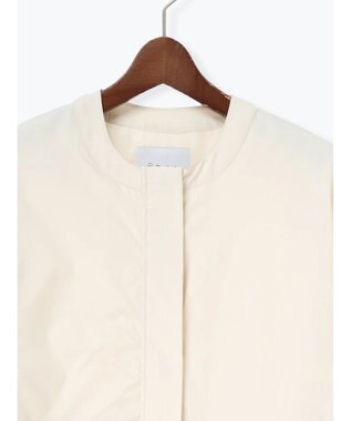 Te chichi 袖バルーンペプラムプリーツブルゾン ベージュ