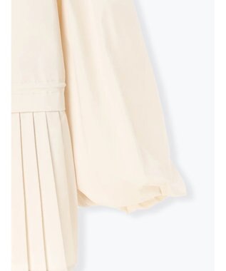 Te chichi 袖バルーンペプラムプリーツブルゾン ベージュ