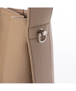 UNBILLION カシュカシュ cachecache / ポーチショルダー付き2wayホーボーバッグ ベージュ