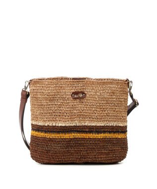 IBIZA ラフィア　ショルダーバッグ