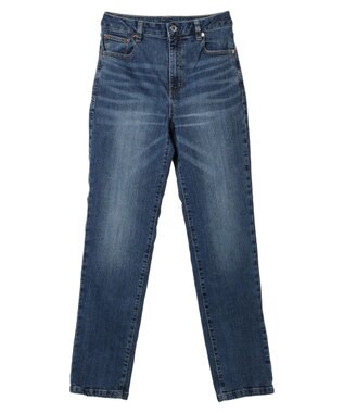 earth music&ecology テーパードデニムパンツ Light Indigo