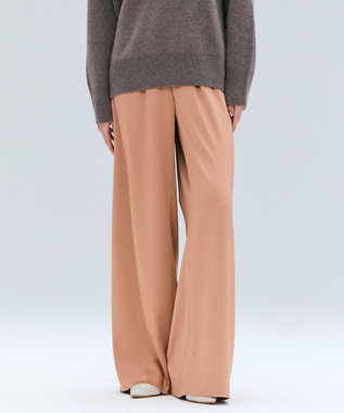 【洗える】LLOYD / ハンマーサテンイージーワイドパンツ