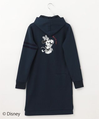23区GOLF 【ディズニーコレクション】【WOMEN】〈ミニーマウス〉スウェットワンピース ネイビー系