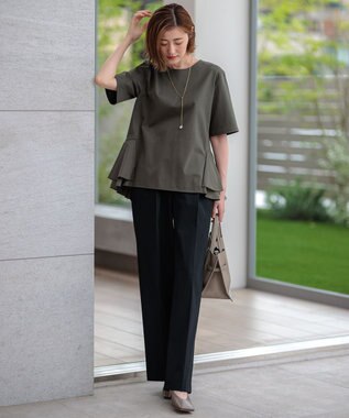 23区 バロックパール ラリエット ネックレス ゴールド系