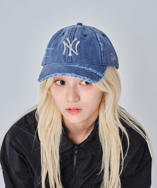 WEGO 【ユニセックス着用ITEM】別注NEWERA　9FORTY　　damage 柄3