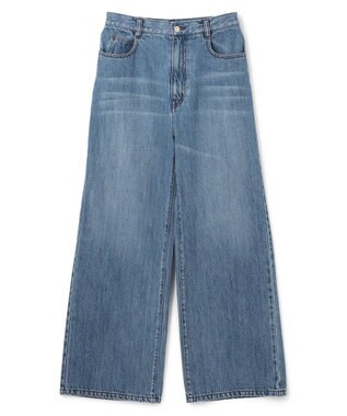 BEIGE， 【新色追加】MARCK / ワイドバギーパンツ M.Indigo