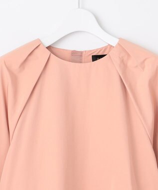 自由区 S 【Premium Collection】ビジュータフタ ブラウス ライトコーラル