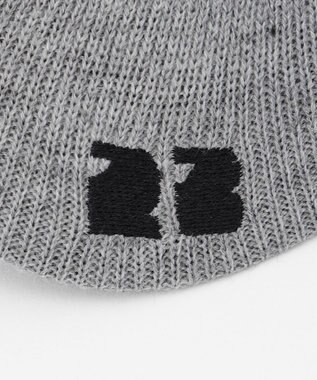 23区GOLF 【MEN】ツバ付きニット キャップ ライトグレー系