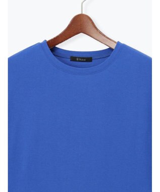 Te chichi 【接触冷感/遮熱/吸水速乾】ショルダータックドルマンTシャツ ブルー