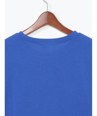 Te chichi 【接触冷感/遮熱/吸水速乾】ショルダータックドルマンTシャツ ブルー