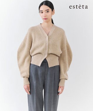 23区 【エステータ】シャイニーカーディガン