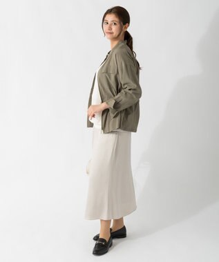 ONWARD Reuse Park 【自由区】スカート春夏 ベージュ