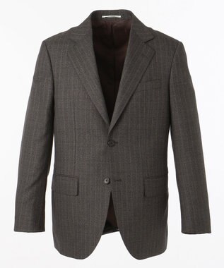 J.PRESS MEN 【ESSENTIAL CLOTHING】オルタネートストライプ スーツ グレー系1