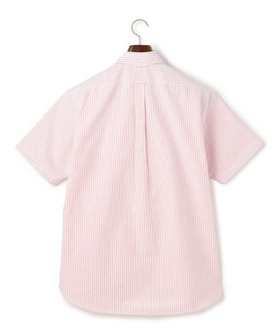 J.PRESS MEN 【KING SIZE / BULLDOG BOY】オックスフォード 半袖シャツ / B.D. レッド系1