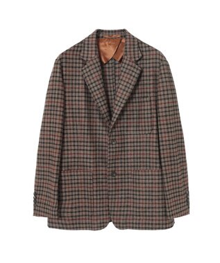 DAKS カジュアルハウスツイード テーラードブレザー ハウスチェック