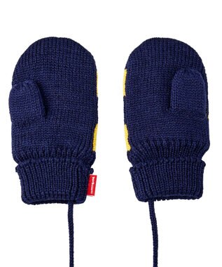 MIKI HOUSE HOT BISCUITS 【1-5歳】 カラフルブロック ミトン マルチカラー