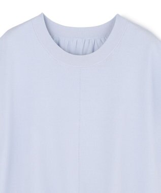 BEIGE， 【ロングセラー】LAURA / ストレッチ ドロップショルダーニット Sax
