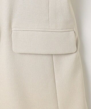 自由区 S 【セットアップ対応】リネンライクシンセティックテーラード ジャケット フラックス