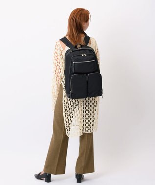 ACE BAGS & LUGGAGE W&.Day/Night ミュッケ オーガナイズドリュック B4サイズ 15.6インチPC収納 大容量 15577 ダブルアンドデイナイト ブラック