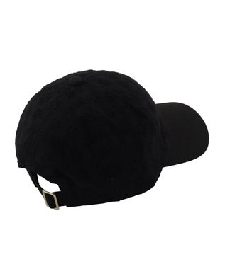 MOONBAT 【つば長/深め】ポール & ジョー (PAUL & JOE ACCESSOIRES) レースキャップ チャーム付き ブラック