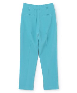 UNFILO ハイウエストテーパードパンツ ターコイズ