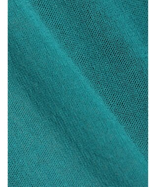 Green Parks 接触冷感Ｖネックカーデ Blue Green