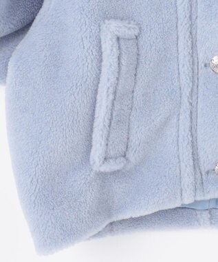 GRACE CONTINENTAL ボアジャケット ブルー