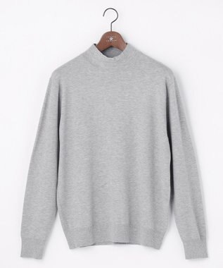 JOSEPH ABBOUD 【チクチクしない/イージーケア/3シーズン対応/サスティナブル】SNOWY モックネックニット ライトグレー系