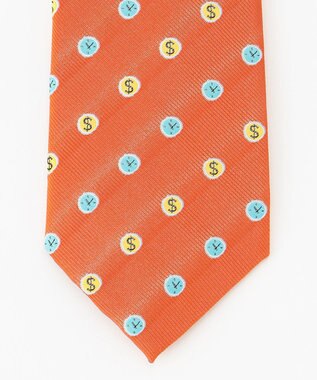 J.PRESS MEN ジョークタイ / タイムイズマネー オレンジ系8