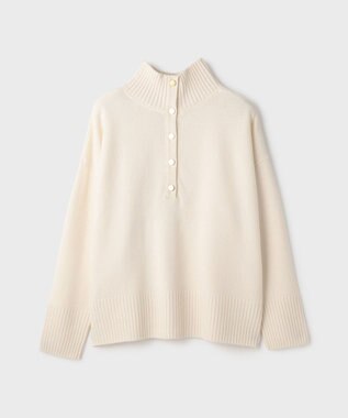 GRACE CONTINENTAL ウールオーバーニットトップ キナリ