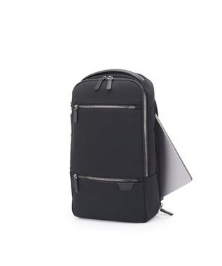 TUMI リュック メンズ TUMI HARRISON 「クロフォード」スリム・バックパック ブラック