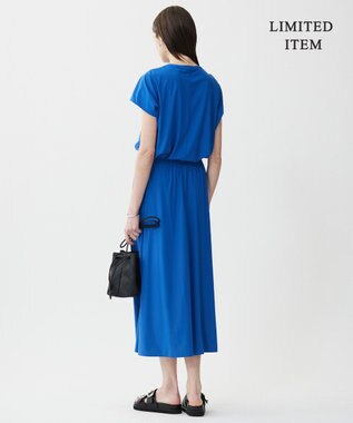 ICB 【WEB限定・接触冷感・UVカット・速乾】マットスキューバ 半袖プルオーバー ラピスラズリ系