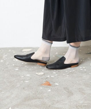 TRICOTE SHEER BUMPY SOCKS / シアーバンピソックス 90WHITE