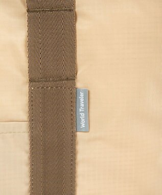 ACE BAGS & LUGGAGE World Traveler  タイヴァス ボストンバッグ 折りたたみ可能 26L 折りたたみ可能 セットアップ可能 ポーチ付き ワールドトラベラー アルコ 旅行 お出かけ 63712 グレージュ