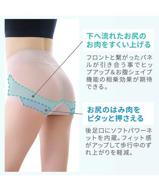 BRADELIS New York 【Yukine inc. 】ゆきねえモアソフト快適ホールドショーツ24  接触冷感で汗をかいても快適補正 アンティークモーヴ