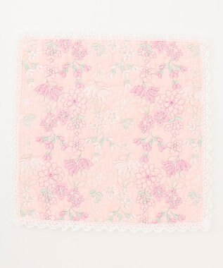 TOCCA ELEGANCE FLOWER TOWELCHIEF ハンカチ ピンク系