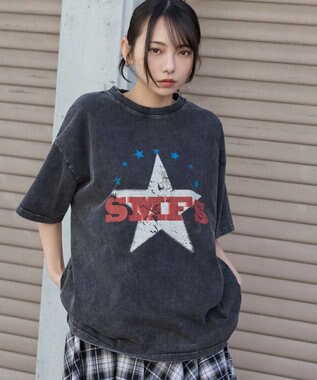 WEGO ヴィンテージウォッシュグラフィックBIGT 柄5